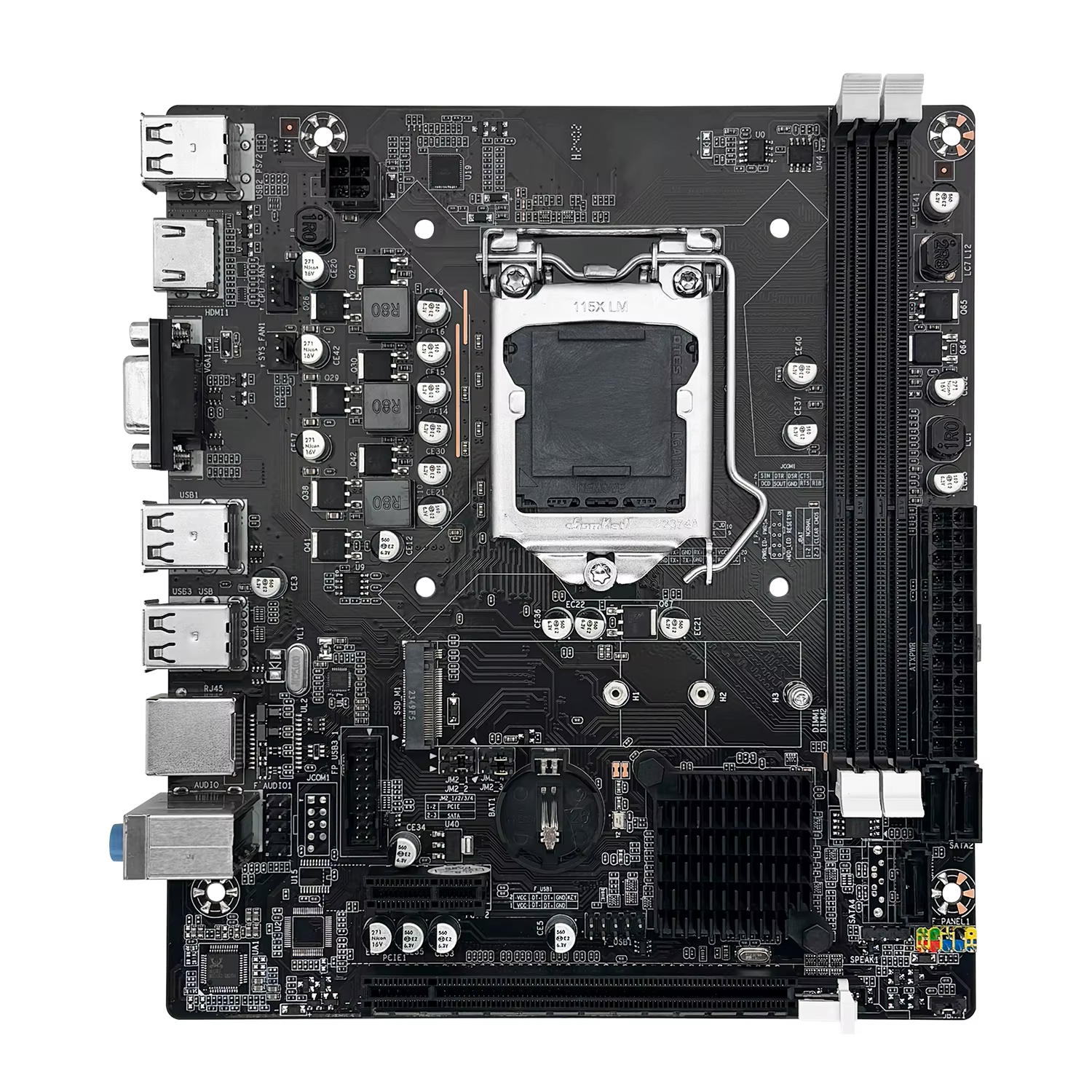 MACHINIST H61 carte mère LGA 1155 DDR3 RAM Compatible avec les CPU Intel Core 2e et 3ème génération prend en charge M.2 NVME SDD