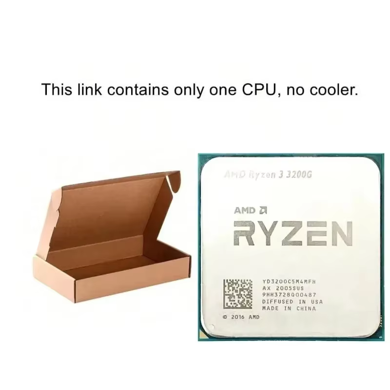 Processeur AMD Ryzen 3 R3 3200G 100% neuf et original