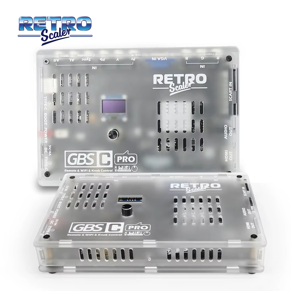 GBSC Pro GBS Contrôle Scart RGBS YPbPr VGA Composite (AV) SV vers HDMI ® Convertisseur vidéo Auido pour consoles de