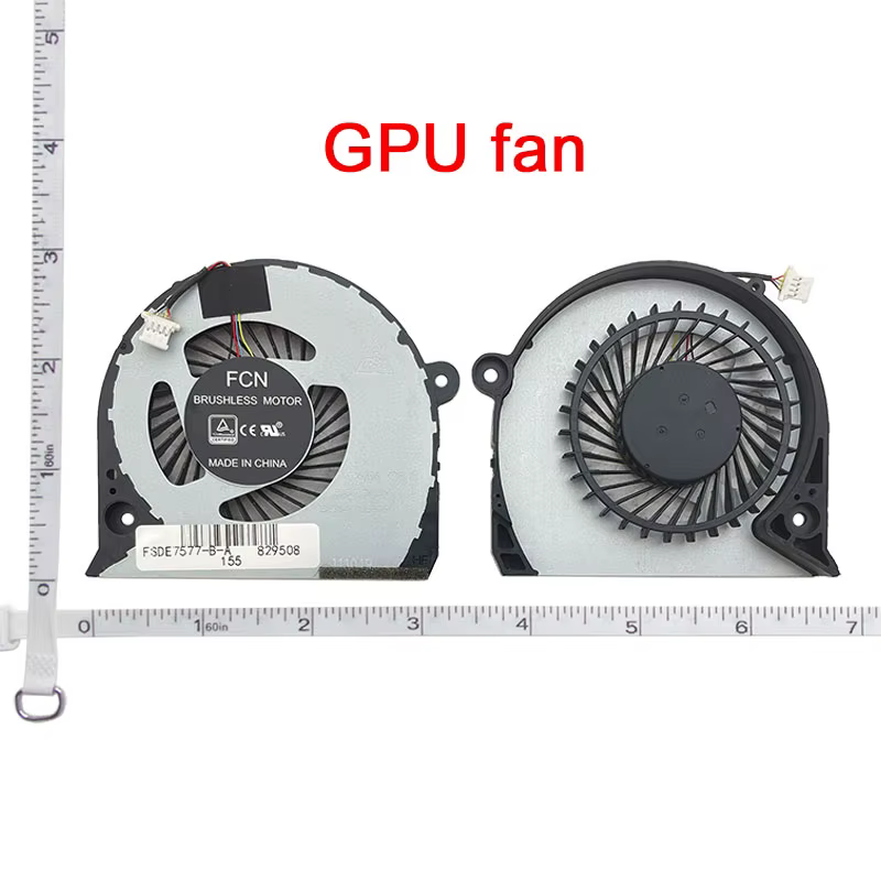 Nouveau ventilateur de refroidissement de processeur pour ordinateur portable pour DELL Inspiron 15-7577 7588 G7-7588 G7-7580 G5-5587 Vostro 15-7580 P71F 7570 P72F DC5V 0.5A