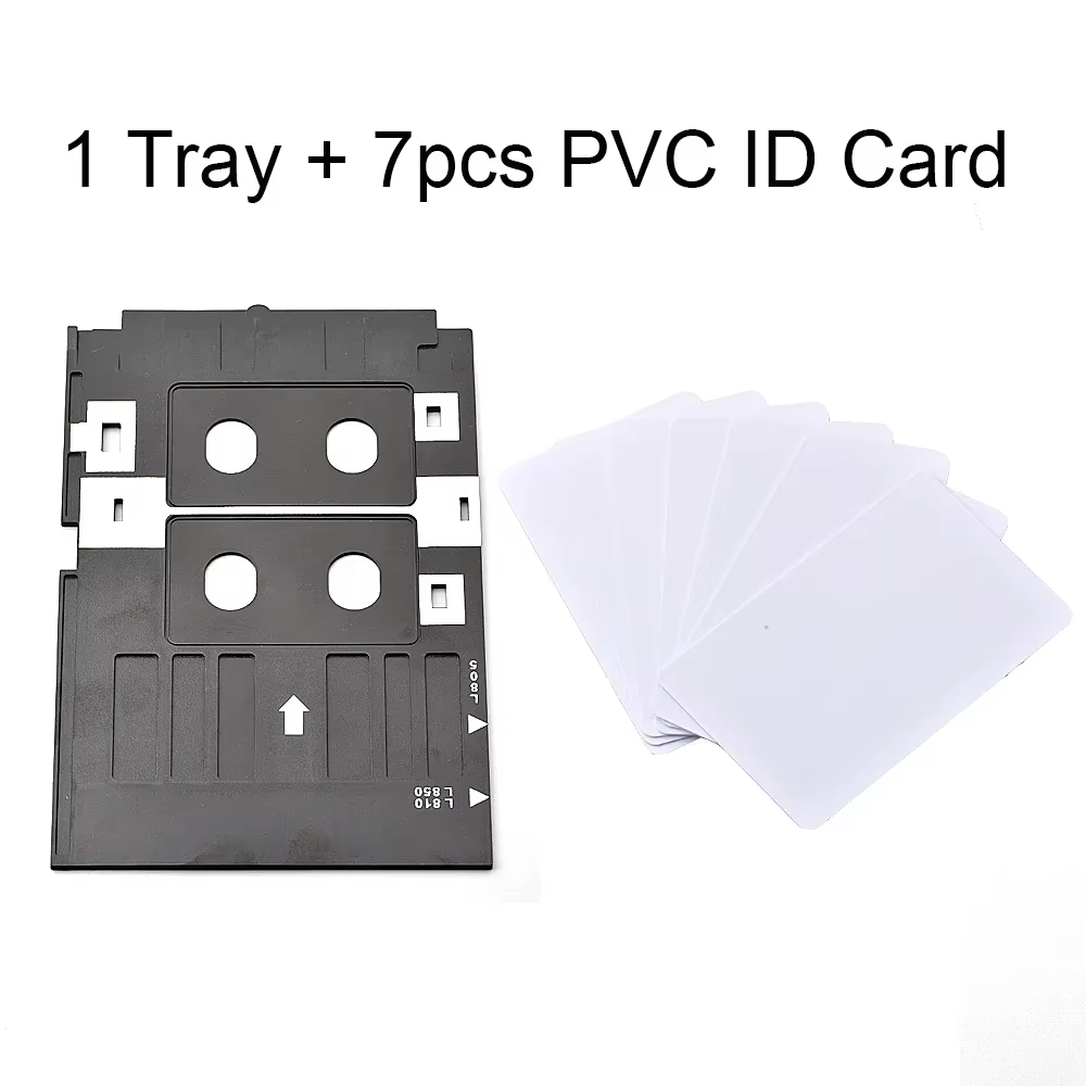 Plateau pour cartes d'identité en PVC, 1 pièce, pour imprimante Epson T50 T60 P50 L800 L801 L805 L810 L850 TX720 PX660