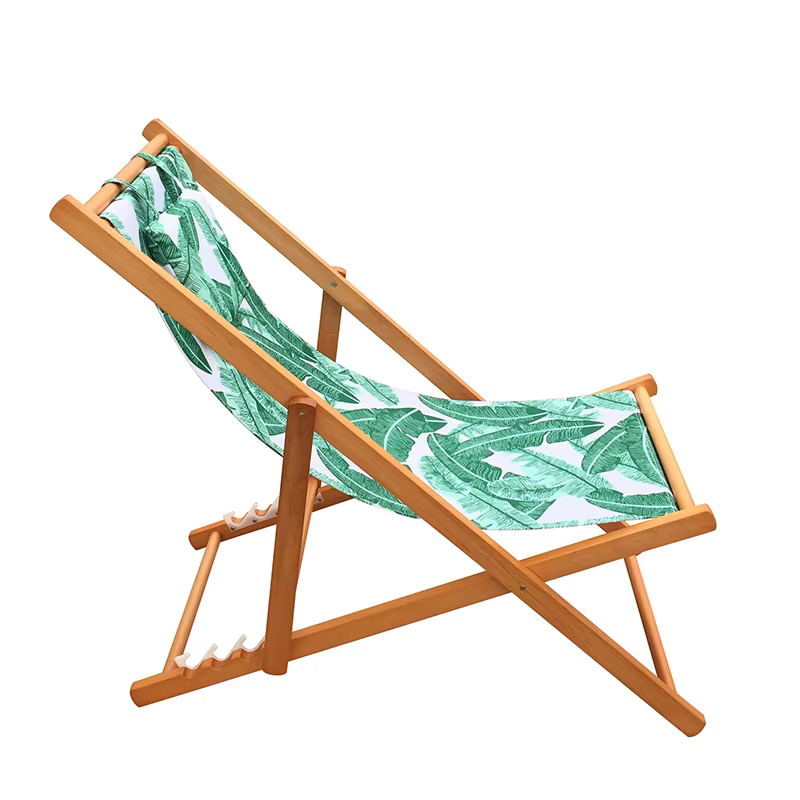 Chaise de plage pliante en bois massif de pin, fauteuil de terrasse de jardin extérieur, Patio, balcon, sièges pliables, chaise de camping en bois