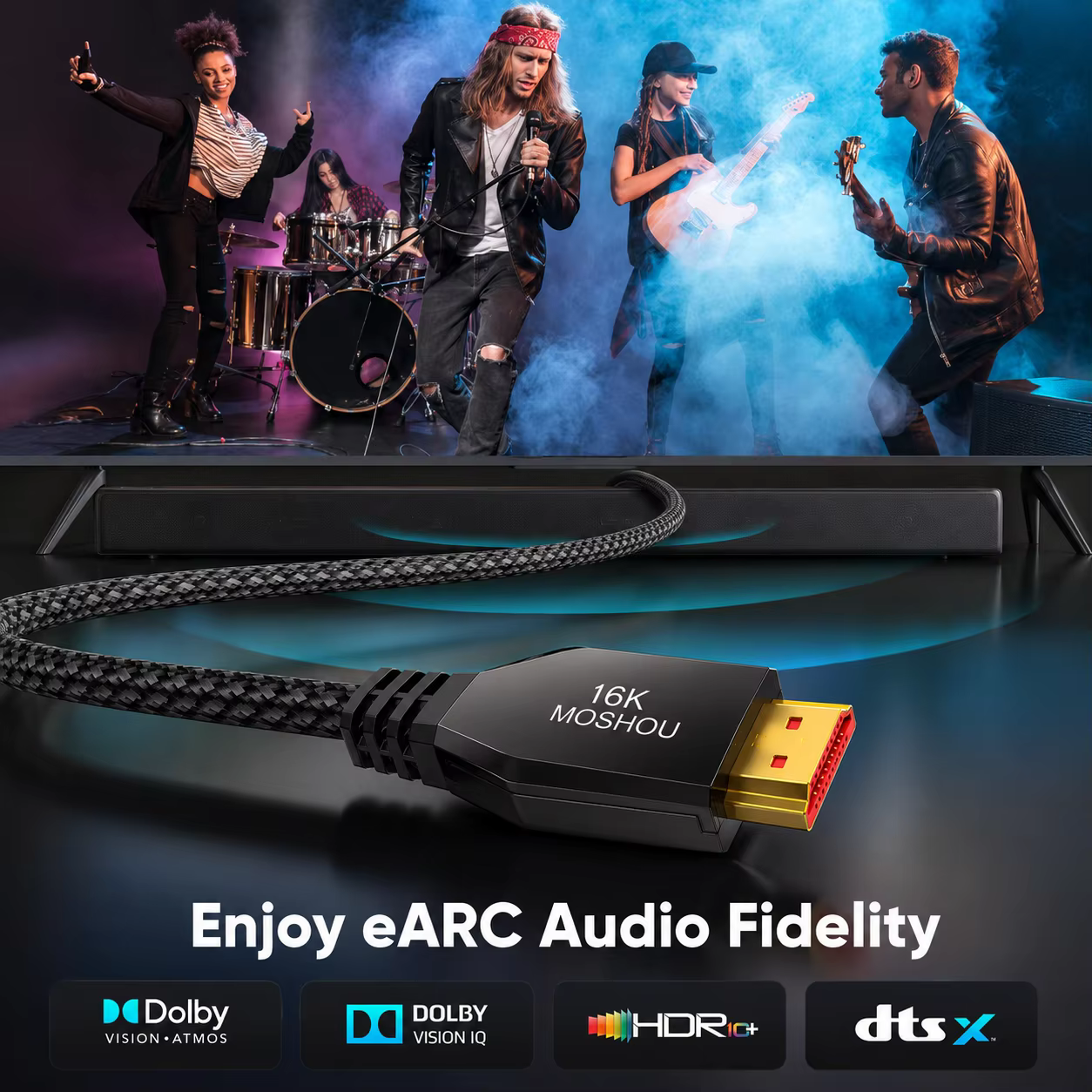Câble HDMI 16K 2.2 4K@480Hz 12K@120Hz 96Gbps