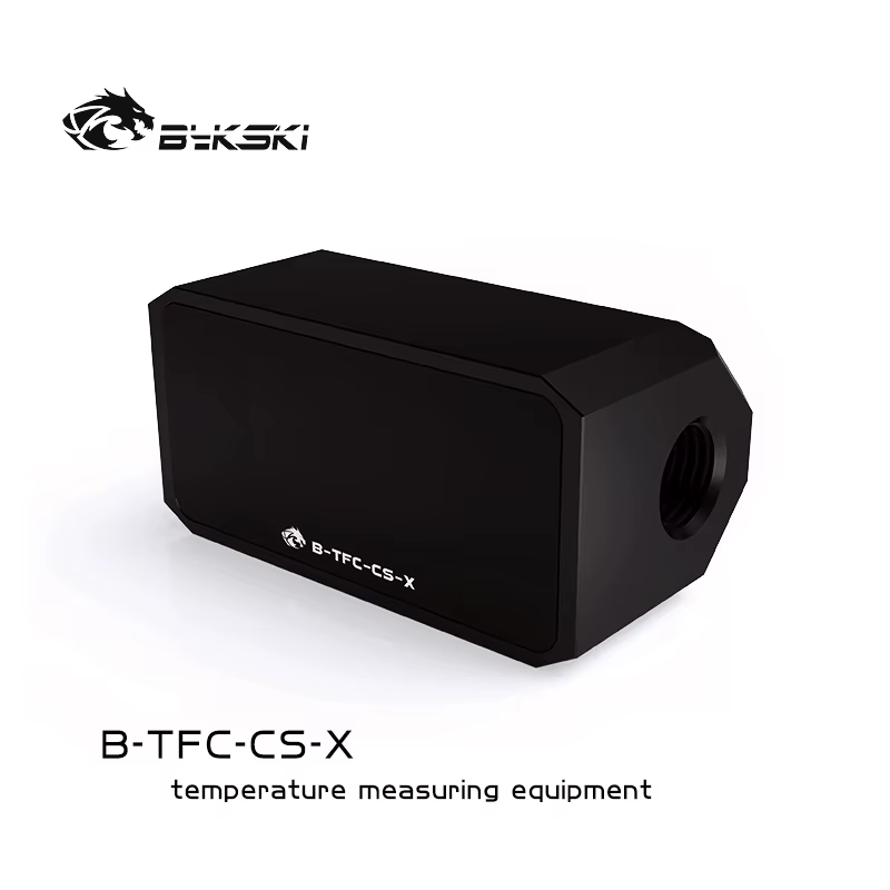 Bykski B-TFC-CS-X V3 PC liquide refroidisseur débitmètre thermomètre débit température 3 en 1 moniteur de refroidissement par eau affichage OLED numérique