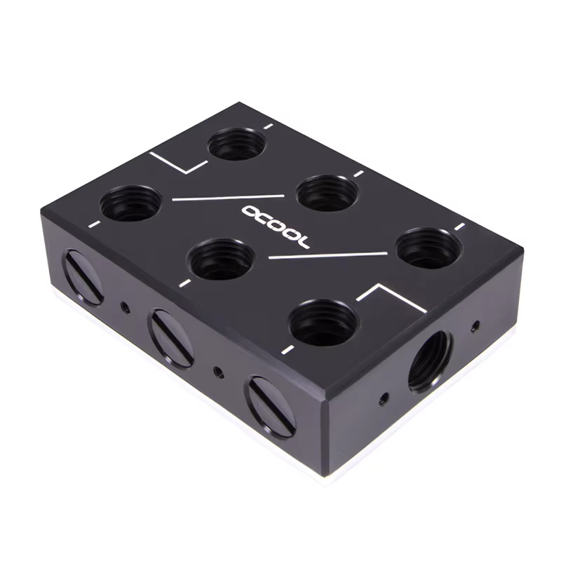 Alphacool ES-Plaque de Distro C1/C2/C3/C5 pour Petit Boîtier