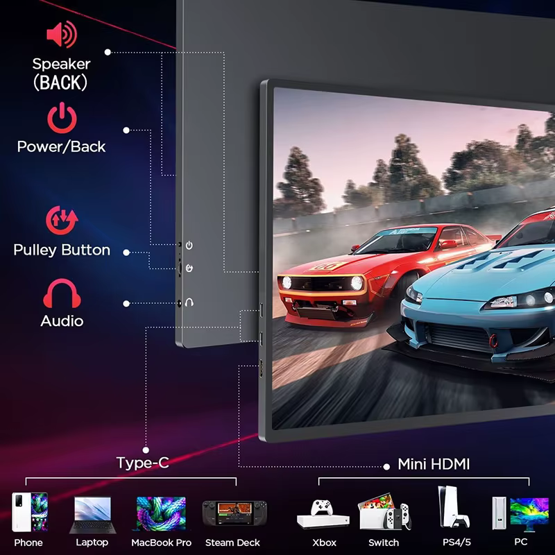 Moniteur portable 144Hz 16 pouces