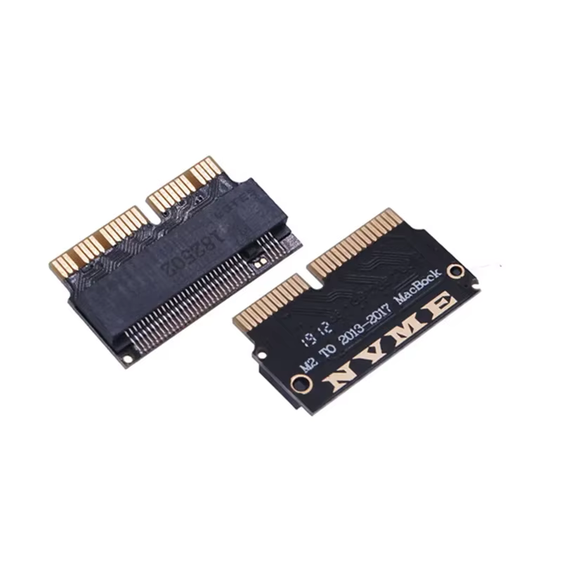Adaptateur pour Macbook SSD M.2 NVMe PCI-E M2, carte de conversion pour Apple Macbook Air Pro 2013 – 2017 A1466 A1502