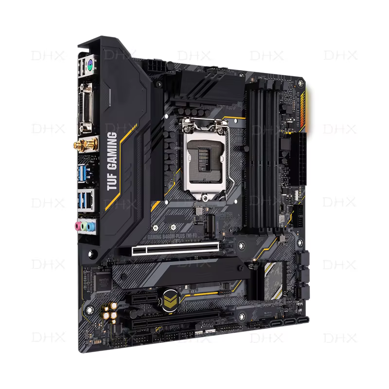 HDMI USB 3.2 ATX pour carte mère ASUS TUF GAMING B460M-PLUS (WI-FI) DDR4 128G PCI-E 4.0 M.2 Intel B460 (LGA 1200) Micro ATX