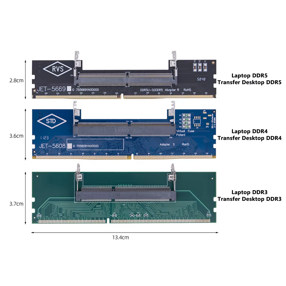 DDR4 DDR5 ordinateur portable vers