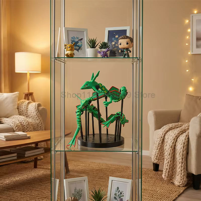 Impression 3D brillant Rayquaza figurine dessin animé Rayquaza Collections modèle bureau ornement décoration cadeau jouet