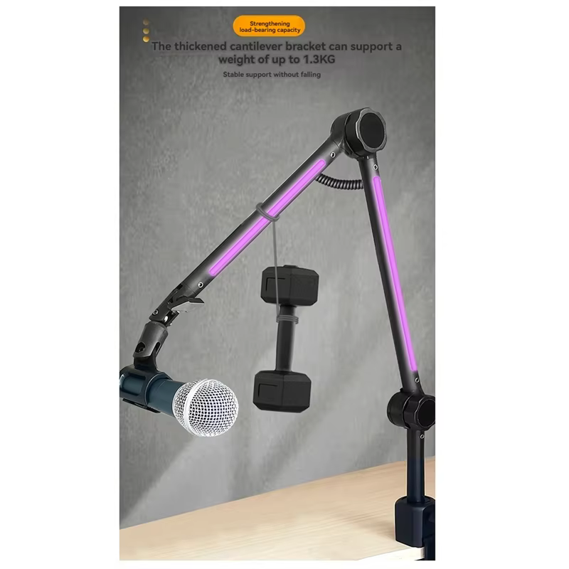 Support de bras de Microphone RGB