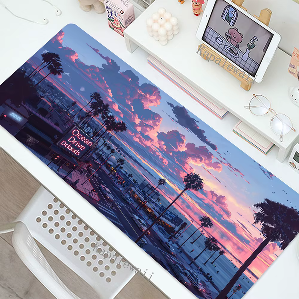 Pixel Art tapis de souris de jeu XXL ordinateur portable Gamer