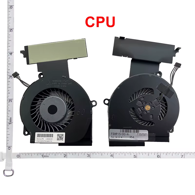 Nouveau ventilateur de refroidissement CPU GPU pour HP OMEN 4 PRO 4 PRO 5 TPN-Q211 15-DC 15-DC0004 15-DC0005 15-DC0007 15-DC0009 15-DC0011 15-DC0013TX