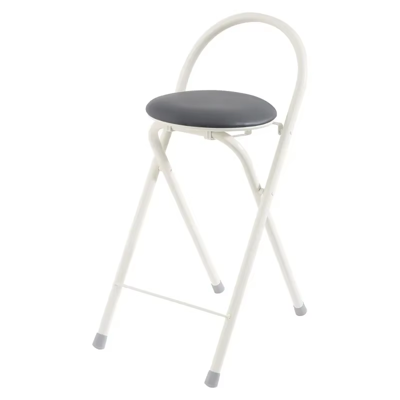 Repose-pieds haut de bar pliable, chaise de comptoir de café moderne, tabouret à dossier périphérique pour cuisine, jardin intérieur, 73 restaurant