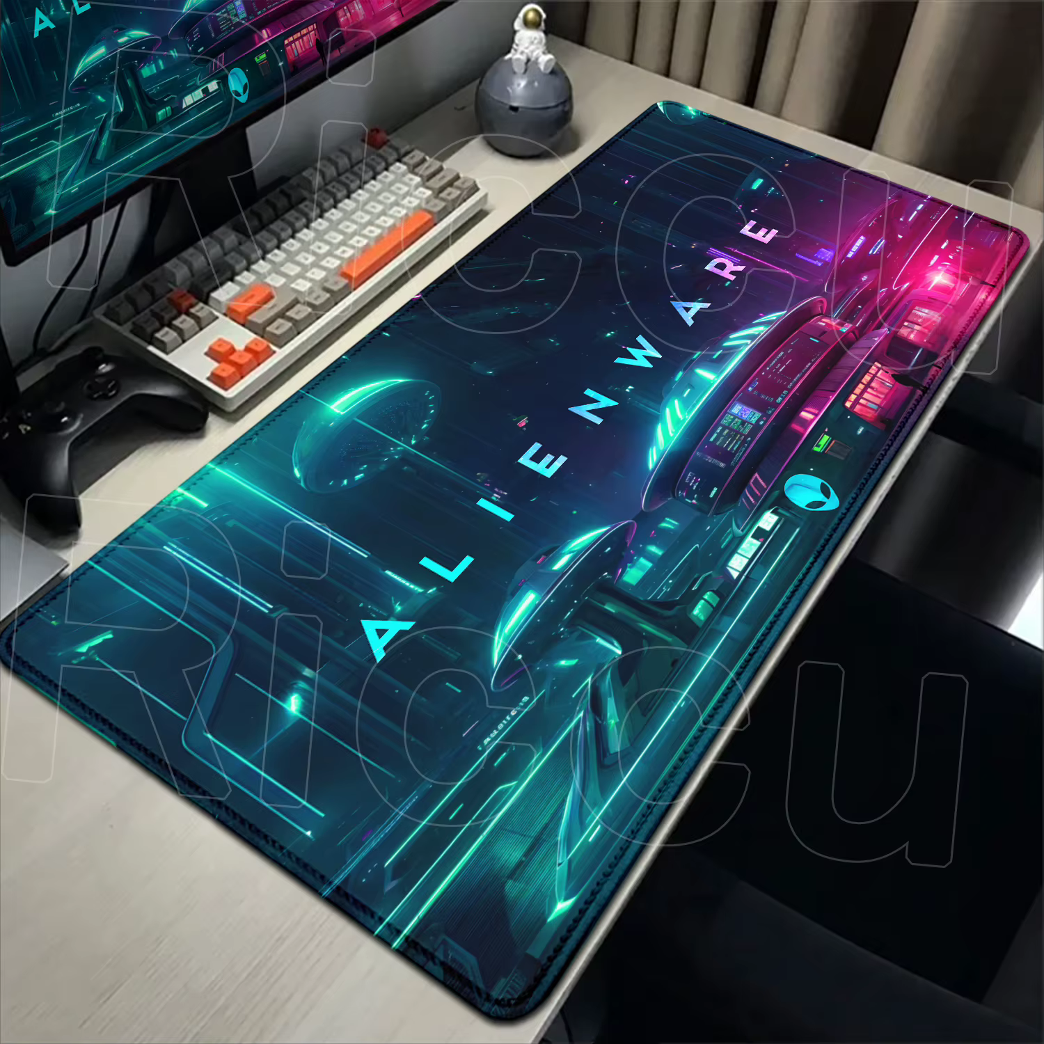 Tapis de souris de jeu HD Alienware Animation clavier d'ordinateur