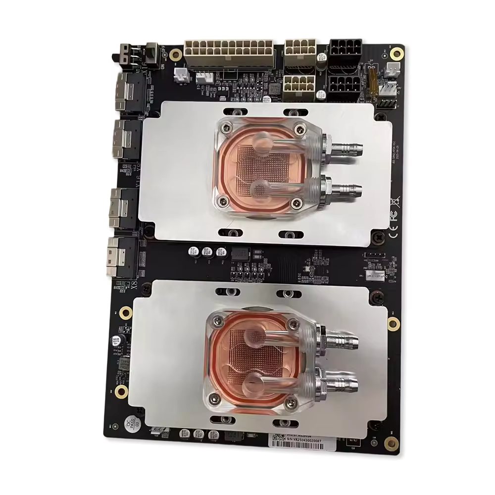 Refroidisseur de tête à eau pour GPU NVIDIA Tesla V100 SXM2
