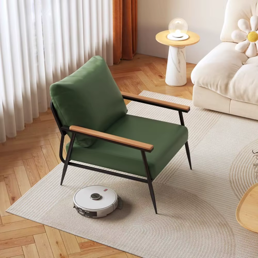Chaise de bureau confortable avec support dorsal et accoudoirs