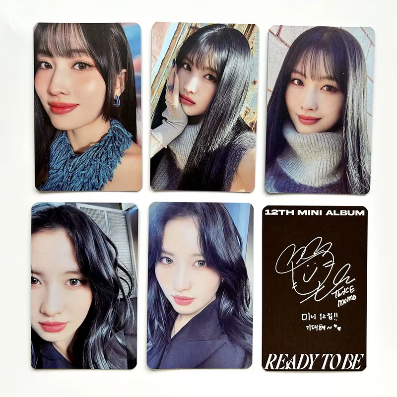 5 pièces/ensemble Kpop nouvel Album prêt à être Lomo carte Photo HD imprimé Album cartes Photo pour les Fans Collection cartes postales