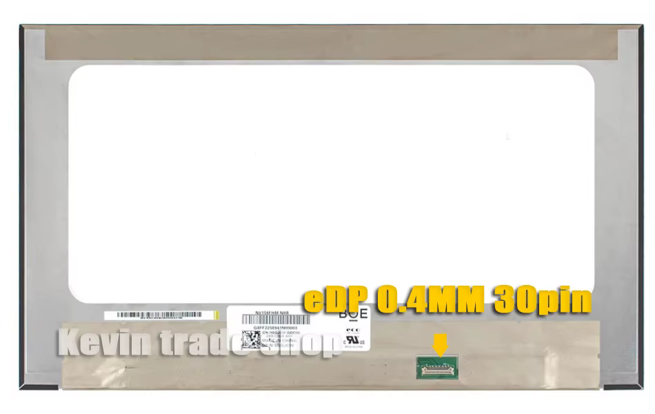 15.6 pouces IPS Ordinateur Portable LCD Écran B156HAN02.9 N156HCE-G72 NV156FHM-N4W NV156FHM-N6B LP156WFE-SPF1 Remplacement Panneau D'affichage 30 Broches