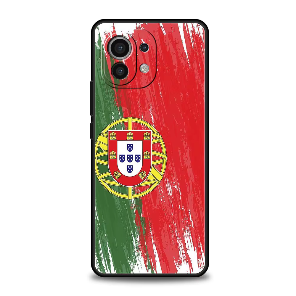 Coque de téléphone Portugal, étui souple pour Xiaomi Mi 17 15T 15 14 14T 13T 12T Pro 12 13 Lite 5G 11T Poco X6 X7 X5 Pro