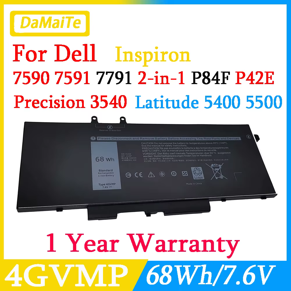 Batterie d'ordinateur portable pour Dell Latitude