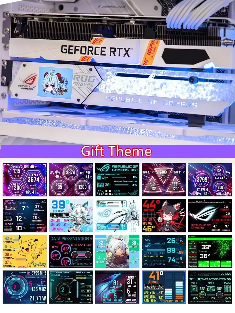 Support de GPU LCD ARGB 30/40