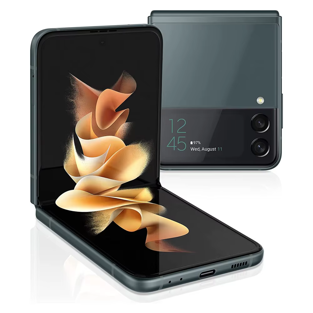 Samsung Galaxy Z Flip3 Flip 3 5G F711U1 F711N F711B 6.7" 8GB 128/256GB NFC Snapdragon Débloqué Téléphone portable pliable