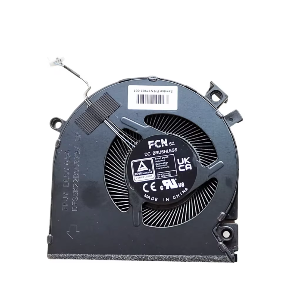 Ventilateur de refroidissement CPU de remplacement pour ordinateur portable de jeu HP Victus 15-FA FB 15-fa0031dx 15-fb0028nr N13304-001 DFS5K22B 056737