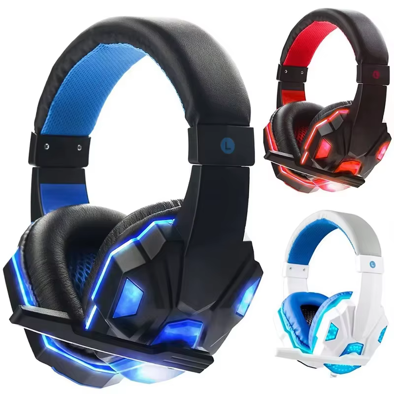 Casque de jeu filaire 3.5mm avec microphone réglable