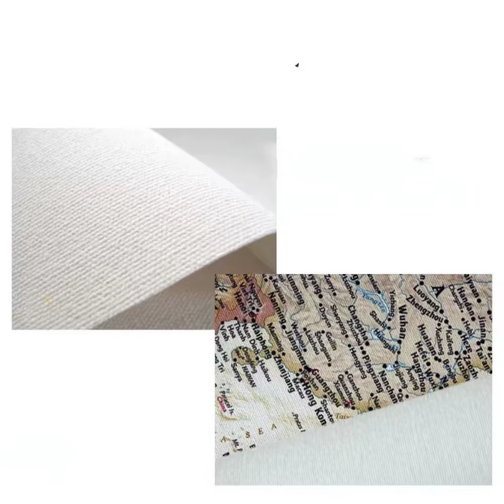 Grandes affiches murales de carte de l'Allemagne, impressions décoratives pour la maison, peinture sur toile de coton de haute qualité pour mur, meilleur cadeau pour les voyageurs