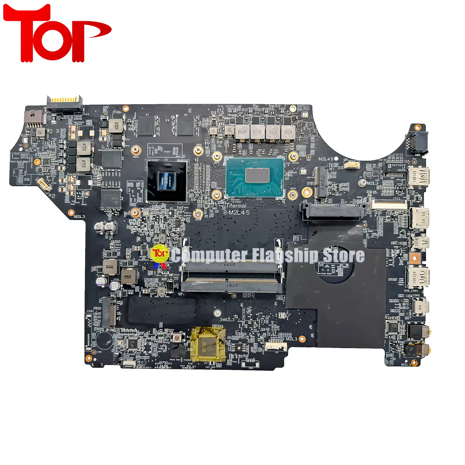 Carte mère pour ordinateur portable MSI MS-16JF1 MS-16JF PE62 GV62 i5-8300H i7-8750H GTX1050 GTX1050Ti