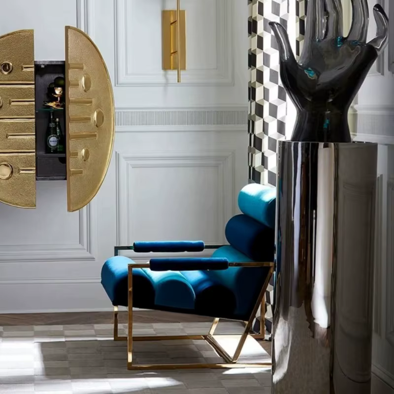 Chaise de bureau moderne et confortable, chaise de salle à manger, chaise de loisirs, chaise de coiffeuse d'hôtel, chaise de maquillage, mobilier de chambre de luxe
