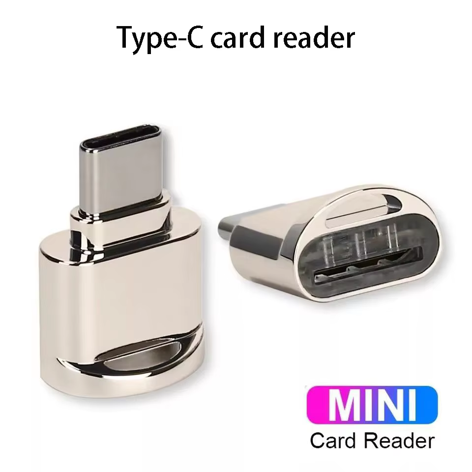 Lecteur de carte TF type-c en alliage de Zinc USB 3.1