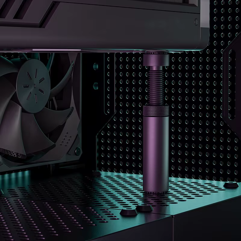 Support de carte graphique GPU, Support de carte vidéo universel réglable, Support VGA, Support de carte graphique pour boîtier PC ATX/M-ATX/ITX