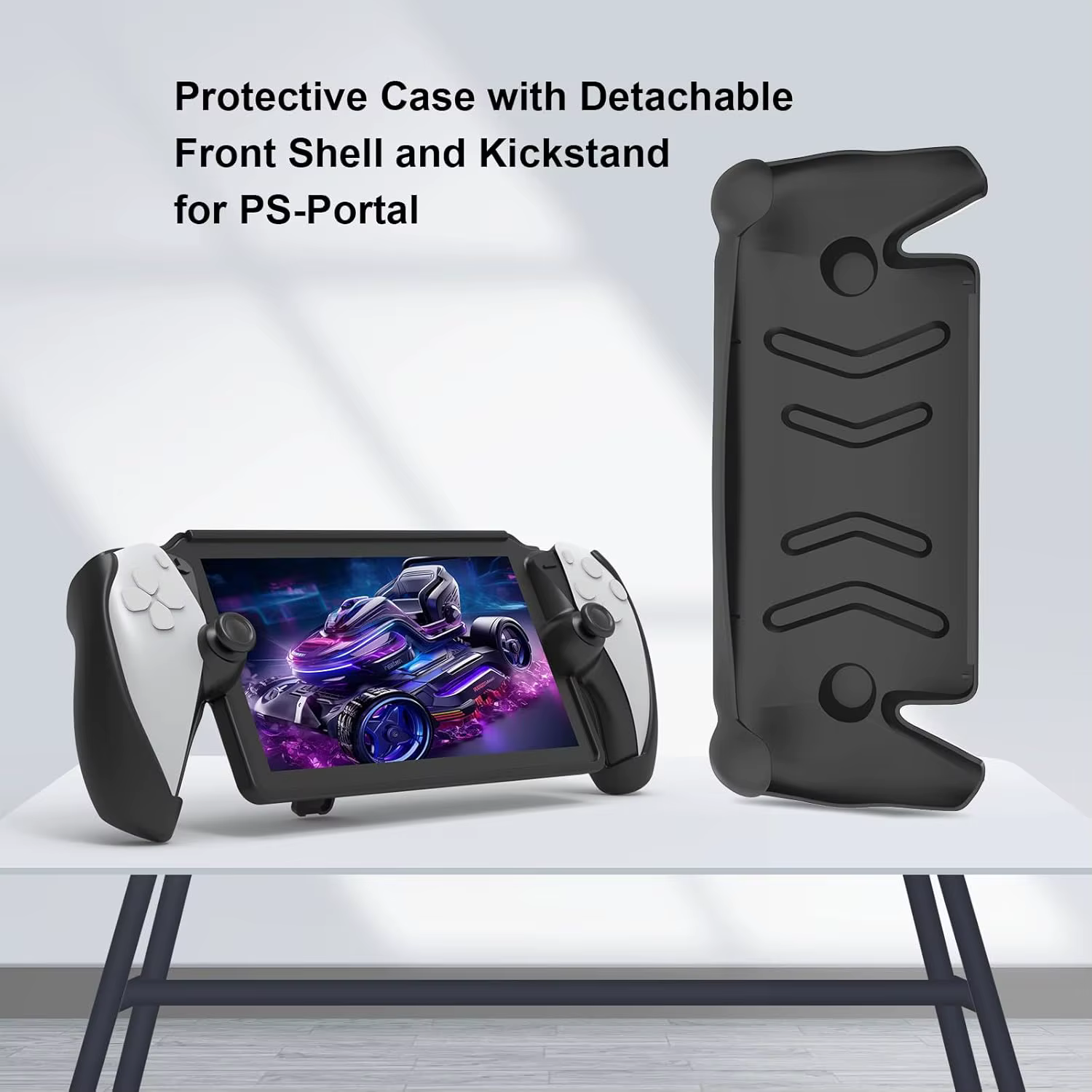 Étui de protection en TPU pour console portable PS5 + coque détachable