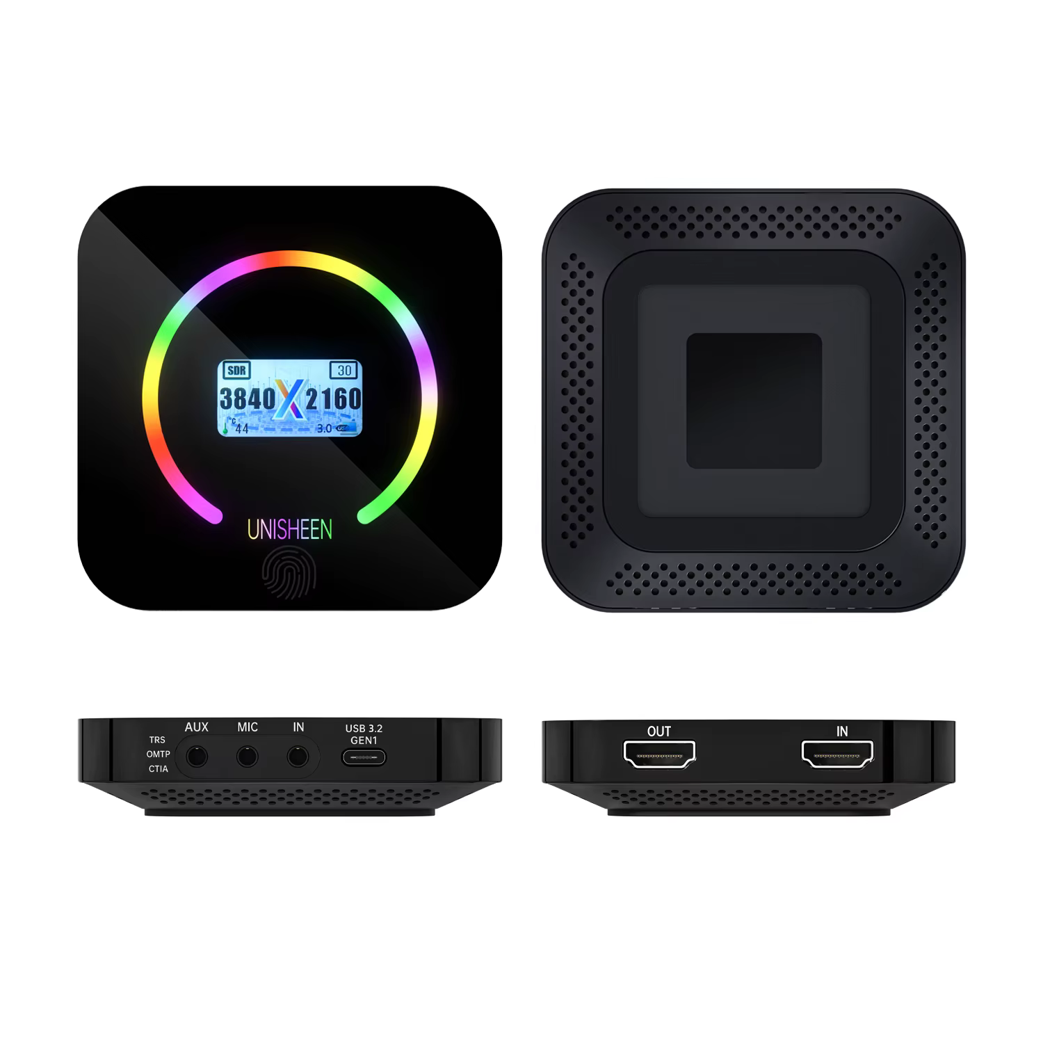 Carte de Capture Vidéo HDMI 4K 60fps pour Diffusion en Direct et Streaming de Jeux PS5 HDR VRR