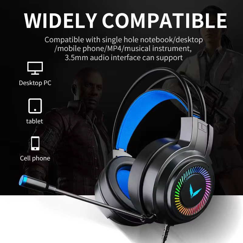 G58 casque de jeu jeu filaire 7.1 canaux PUBG