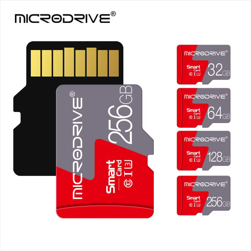 Carte mémoire micro TF SD C10 100% originale 1 Go 2 Go 4 Go 8 Go 16 Go 32 Go 64 Go 128 Go 256 Go