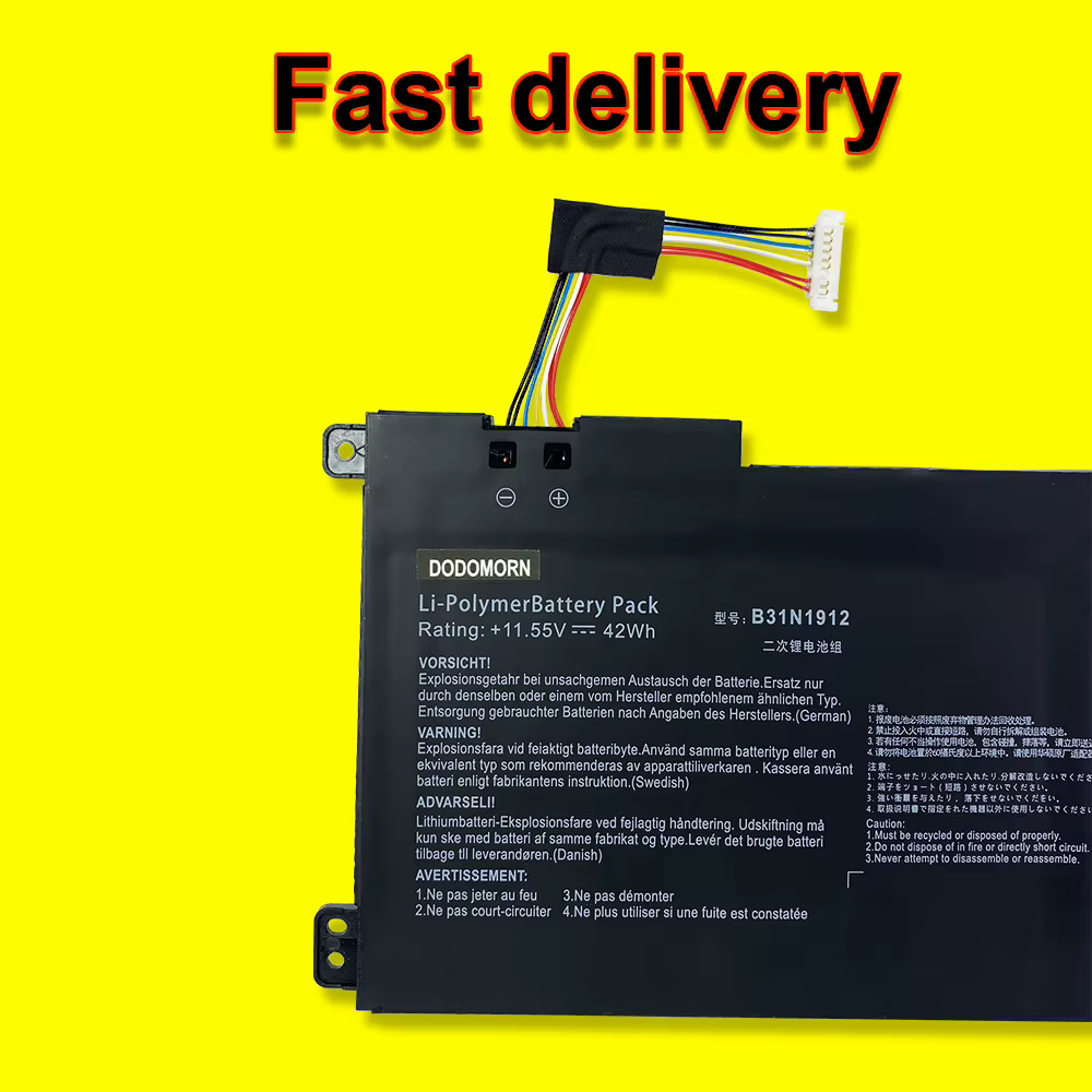 B31N1912 pour For Asus VivoBook 14 E410MA E510MA L410MA L510MA E410KA E510KA R522MA F414MA série C31N1912 batterie d'ordinateur portable 11.55V 42Wh