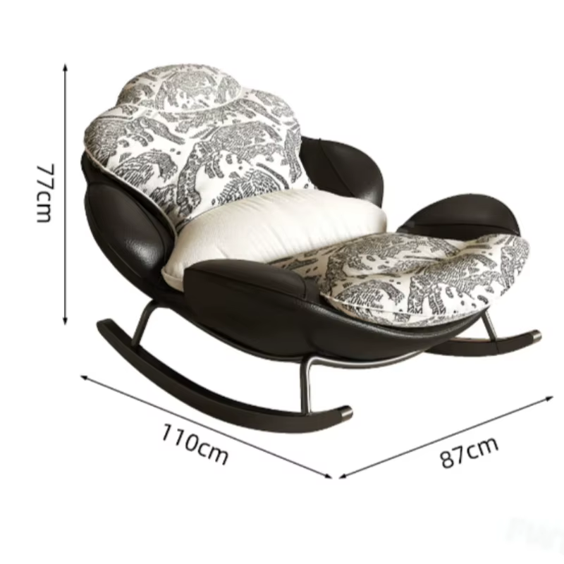Fauteuil Eggchair italien, chaises de salon originales et pliables, chaises d'appoint artistiques, décoration de salon, chaises de loisirs, mobilier de maison