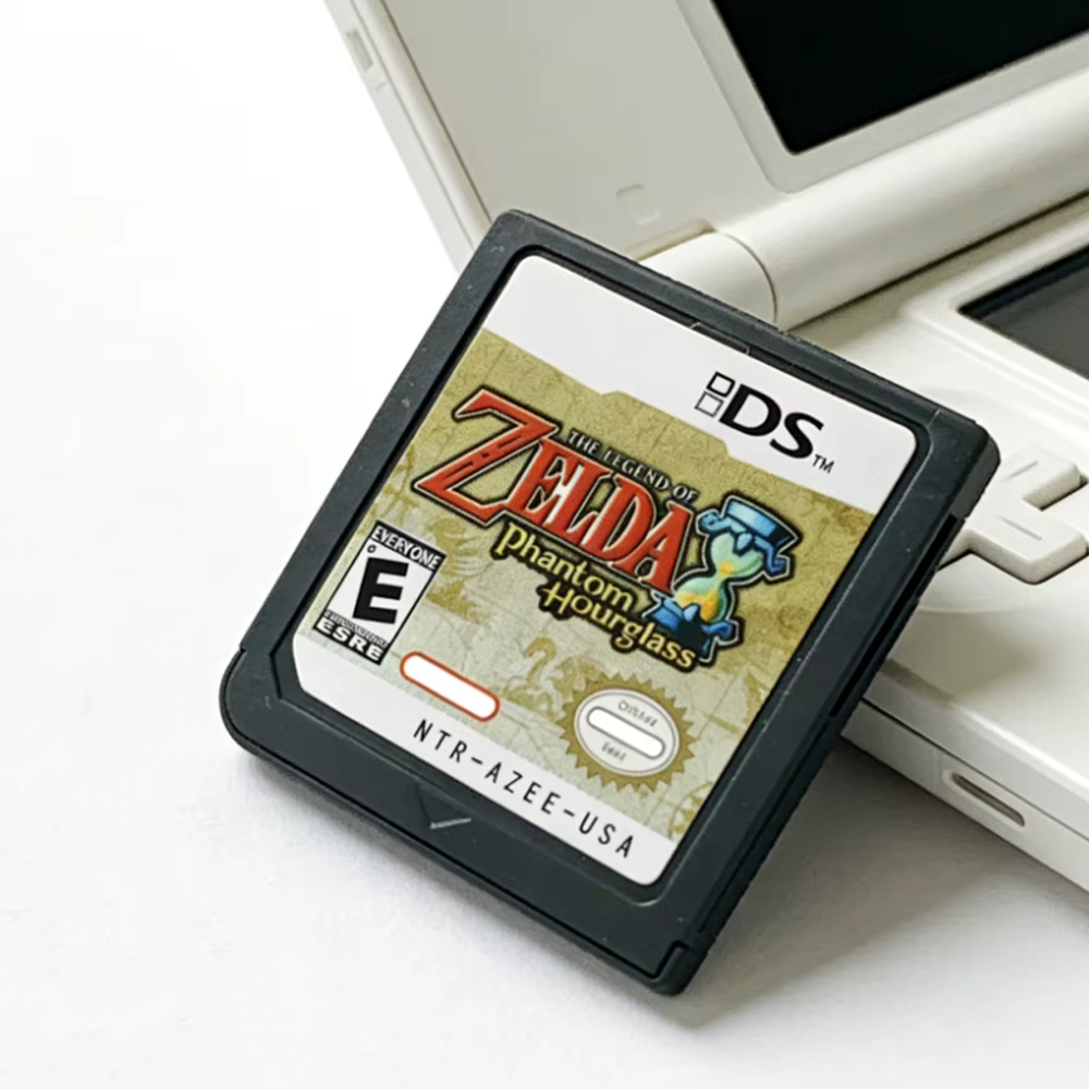 Cartouche de jeu Zelda DS, cartouche de jeu vidéo de la série Zelda Phantom Hourglass pour console de jeu vidéo NDS NDSI NDSL version américaine