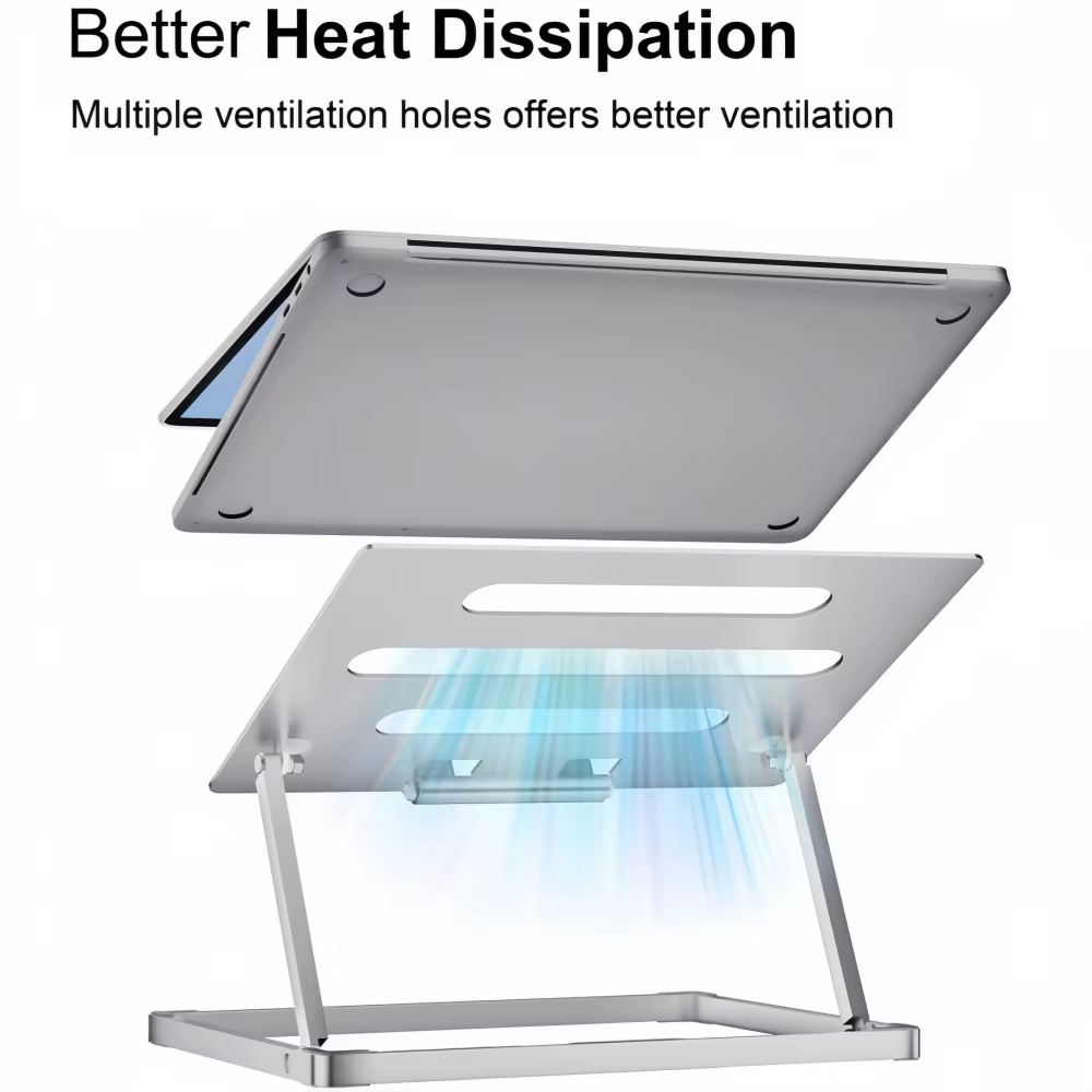 Support pour ordinateur portable pour bureau