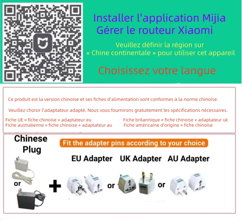 Xiaomi-Routeur BE3600 Qualcomm Quad Core Gaming Treatmuqueuse