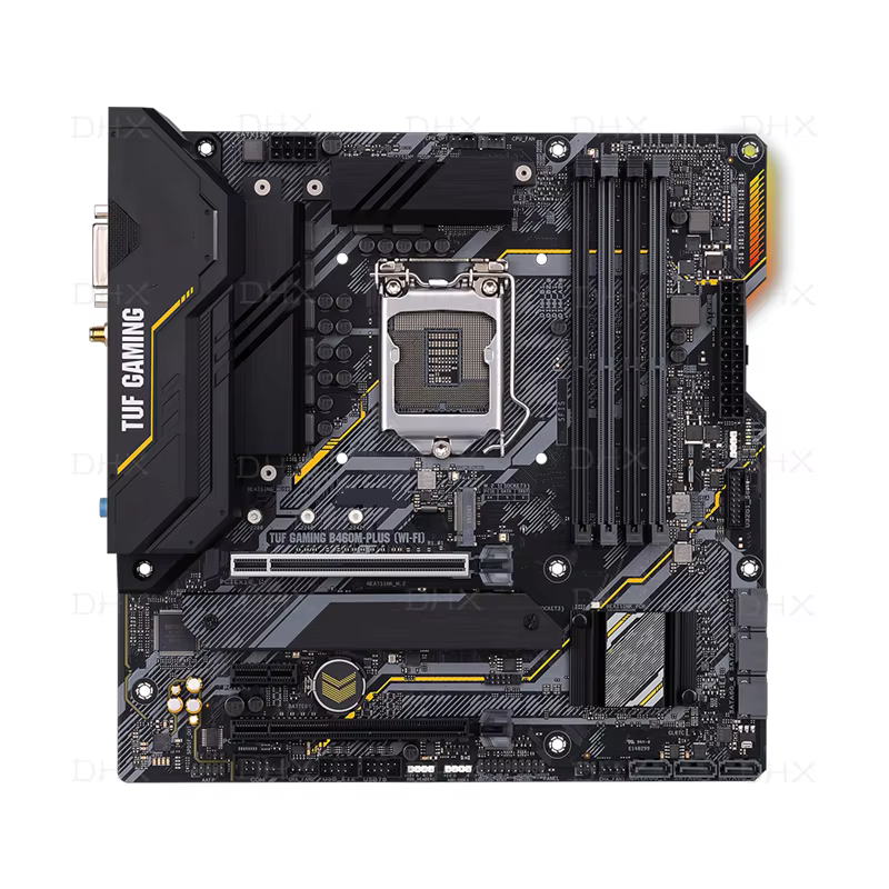 HDMI USB 3.2 ATX pour carte mère ASUS TUF GAMING B460M-PLUS (WI-FI) DDR4 128G PCI-E 4.0 M.2 Intel B460 (LGA 1200) Micro ATX