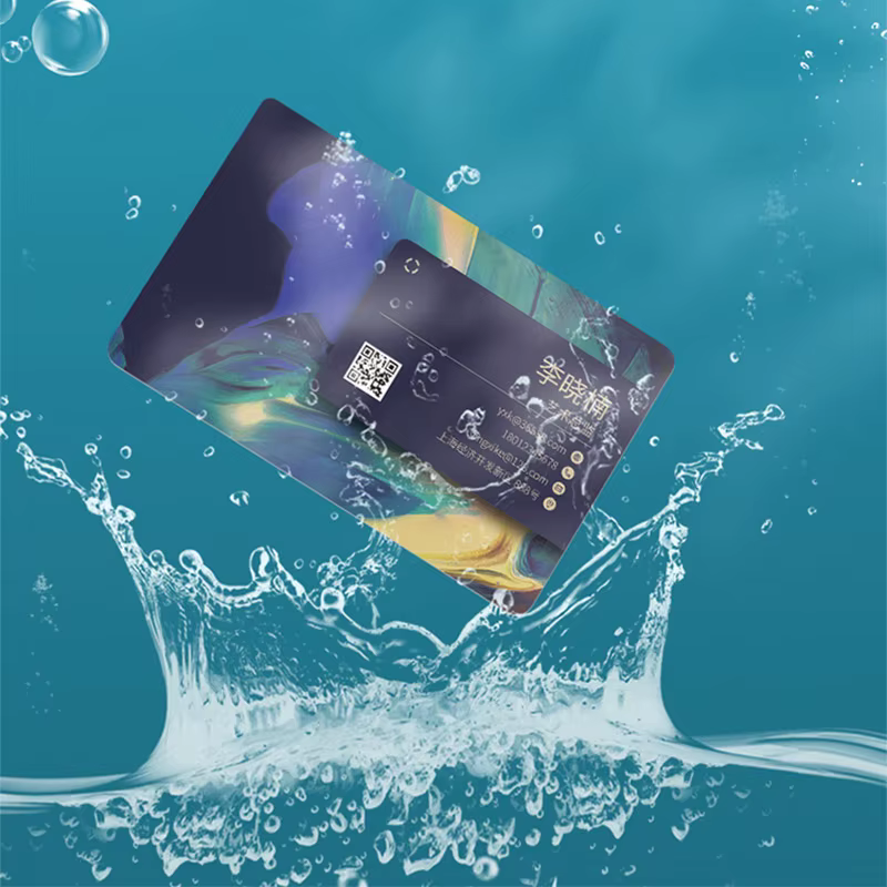 Carte en plastique épaissie personnalisée, carte de visite sur mesure, carte de membre, personnalisation de cartes professionnelles, carte PVC personnalisée