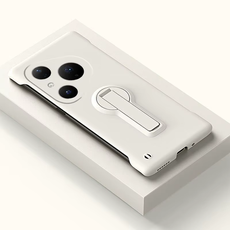 Coque de téléphone pour Huawei Pura 80 70 Ultra P60 P50 P40 P30 Pro, housse fine PC sans cadre, support rotatif, antichoc