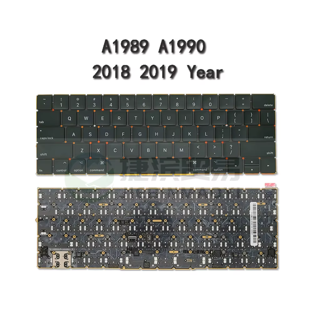 Nouveau clavier de remplacement pour ordinateur portable A1706 A1707 A1708 A1989 A1990
