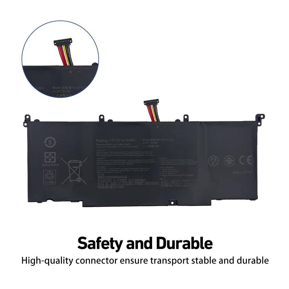 B41N1526 Batterie D'ordinateur Portable pour ASUS GL502 GL502V GL502VT GL502VT-1A GL502VM S5 S5VT6700 S5VM GL502VT-BSI7N27 64WH
