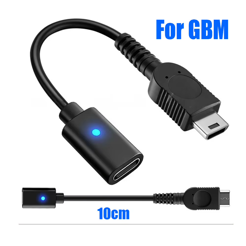 Câble de charge USB C pour console de jeu GBM