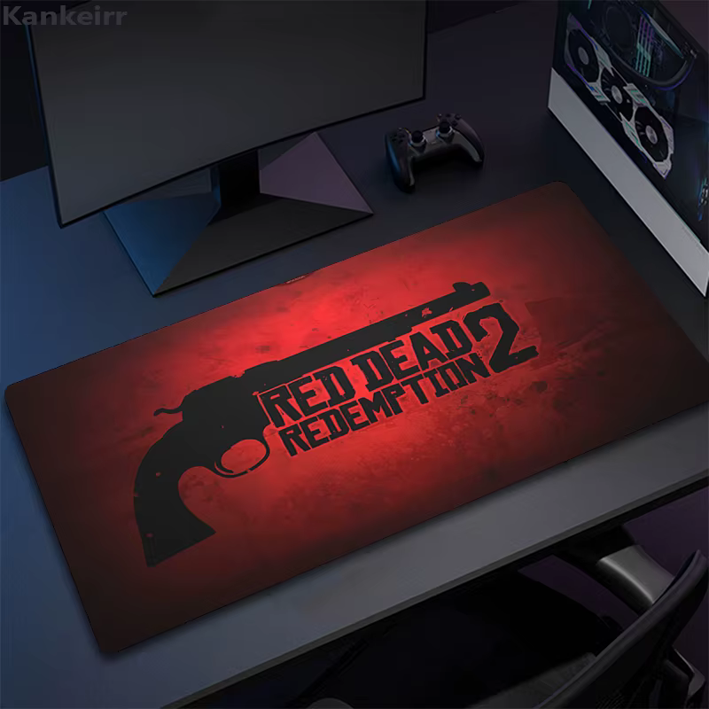 Red Dead Redemption 2 clavier de jeu tapis de souris Pc Gamer fille